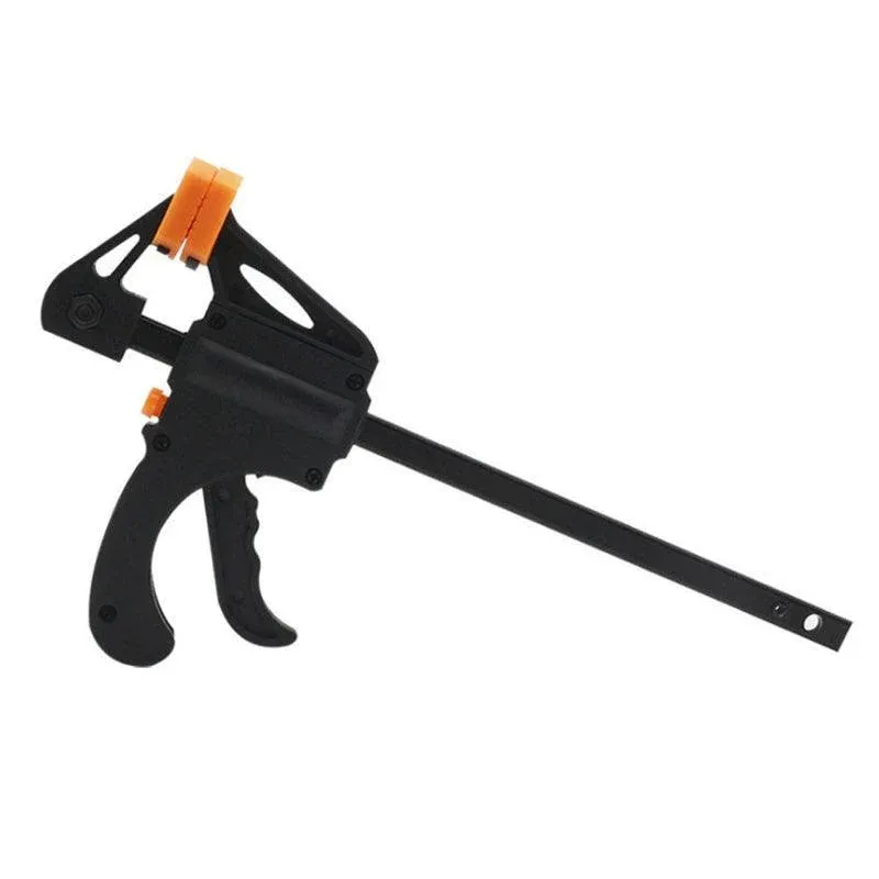 Quick Woodworking Clip Bar Clamp F-Tyle Grip Quick Ratchet Release Squeeze Tools - Orange โ image 6