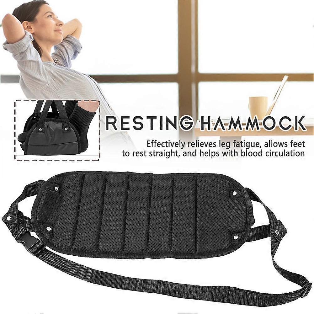 Hangable Travel Foot Hammock, Lightweight Portable Leg Rest โ image 3