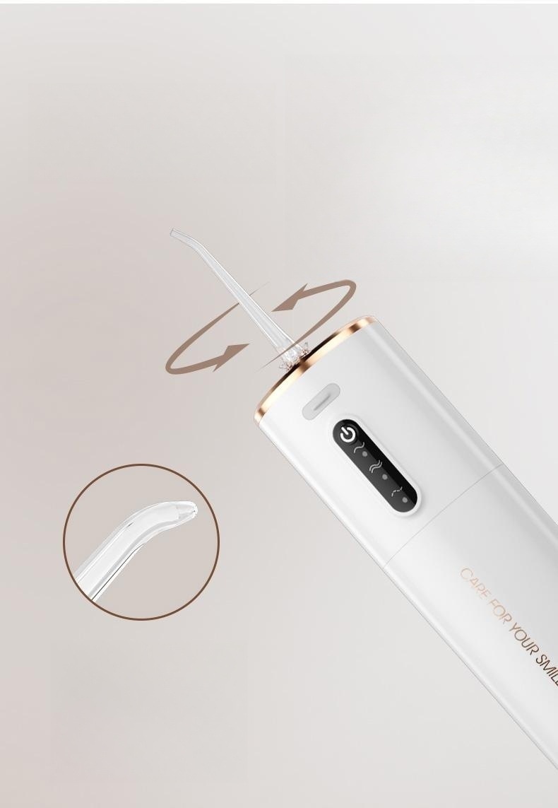 Portable Electric Water Flosser - USB-C Rechargeable, Multiple Modes, Gingival Protection(green) — image 2