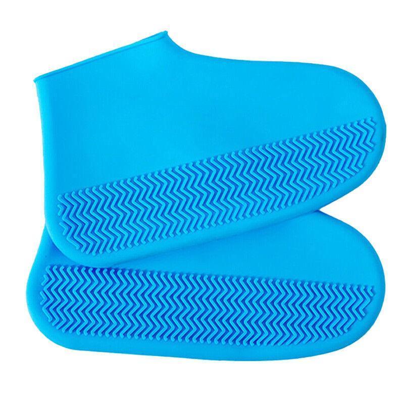 Shoe Cover Waterproof Silicone Non Slip Rain Water Rubber Foot Boot Overshoe S - Yellow โ image 6