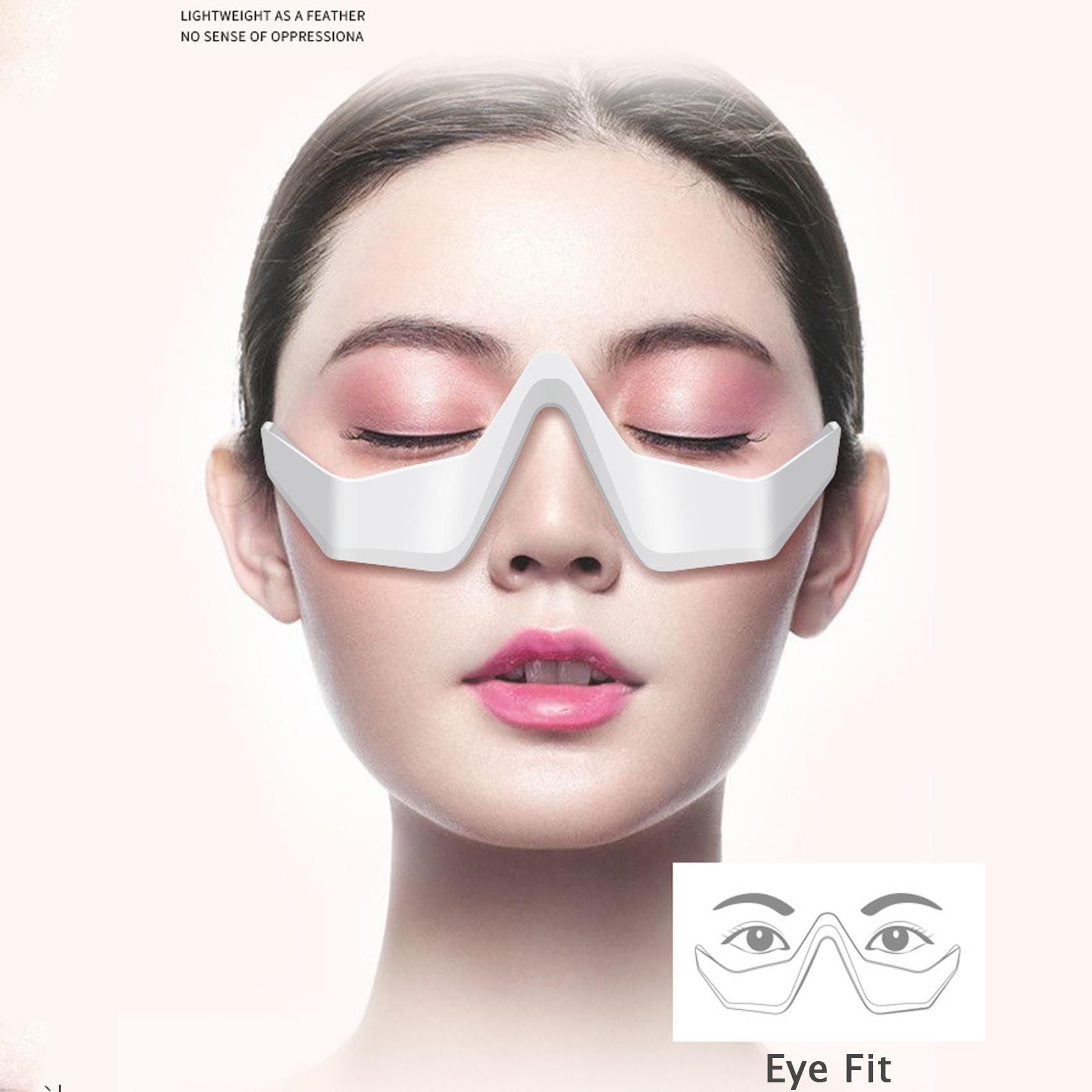 Eye Massager with Vibration for Eye Beauty, Firm Tone Eye Care Device, Puffy Eyes Dark Circles Eye Bags โ image 2