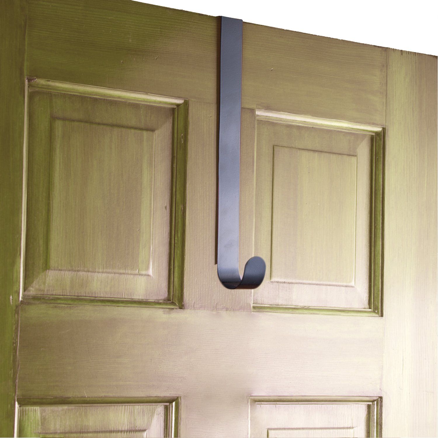 Wreath Hooks Door Hanger for Bathroom Bedroom, Coats, Towels Metal Home Display Holiday Front Door Special Elegant Unique Design — image 3