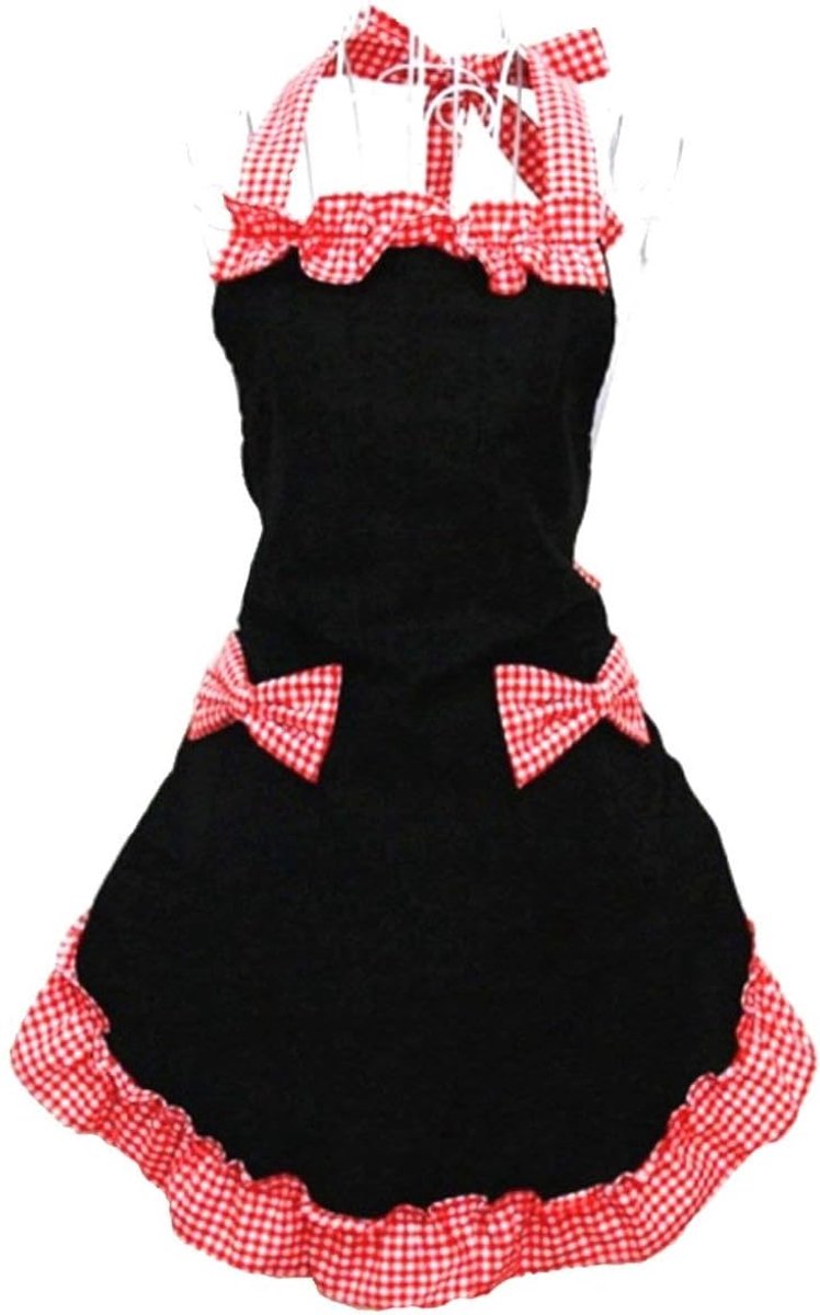 Kitchen Apron - Catering Apron - Pottery Apron - BBQ Apron - Painting Apron - Carpenter's Apron - flirty vintage aprons for womanhood girls with pockets as a