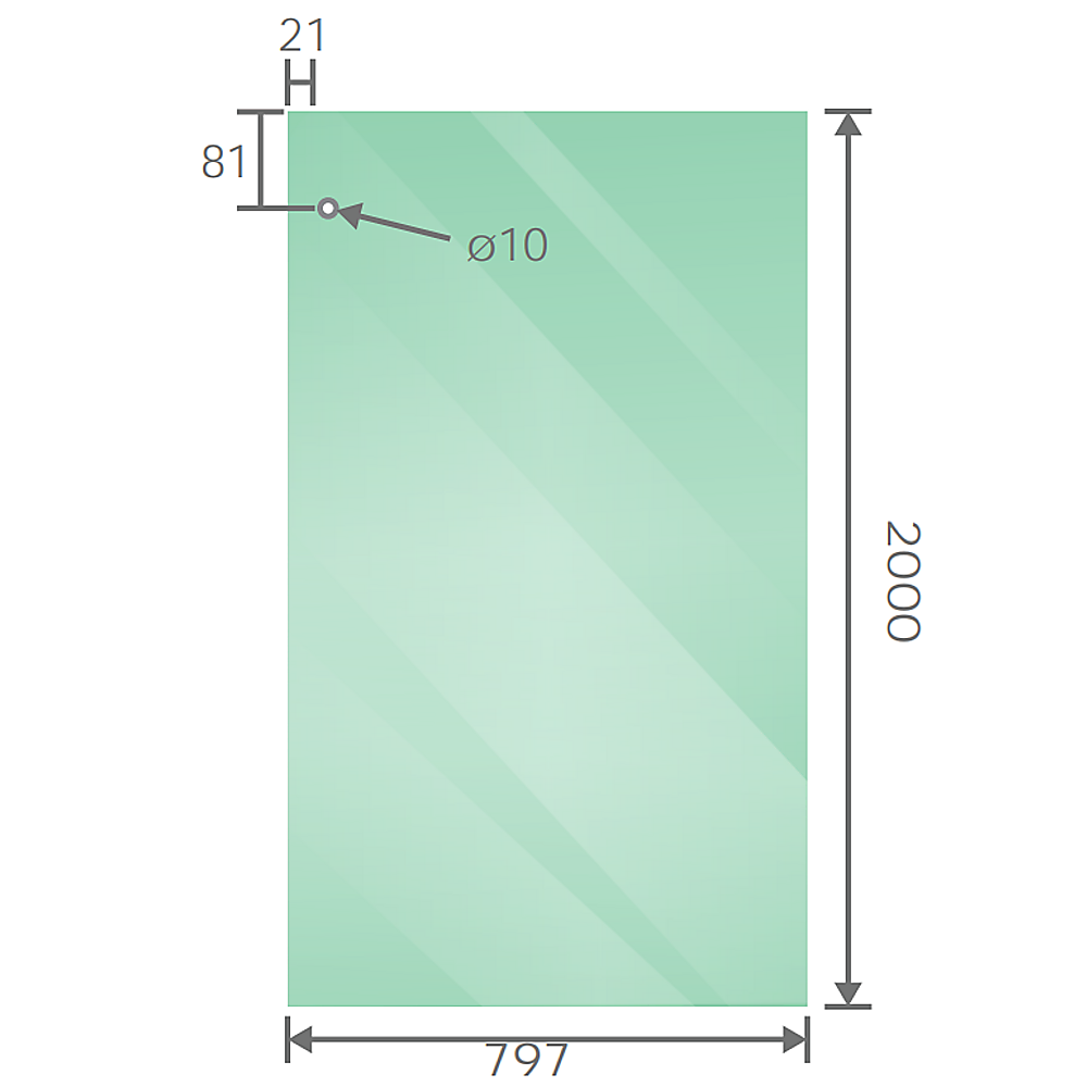 160 × 80cm Frameless Glass Sliding Corner Shower – With Gold Rail and U-Brackets for Contemporary Bathrooms — image 4