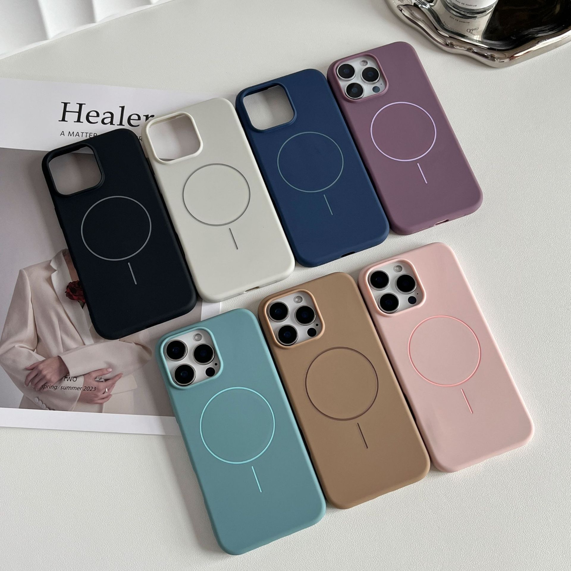 Random Color iPhone Case Surprise Box - 5 Pack of Random Style Covers for Your Apple Model โ image 5