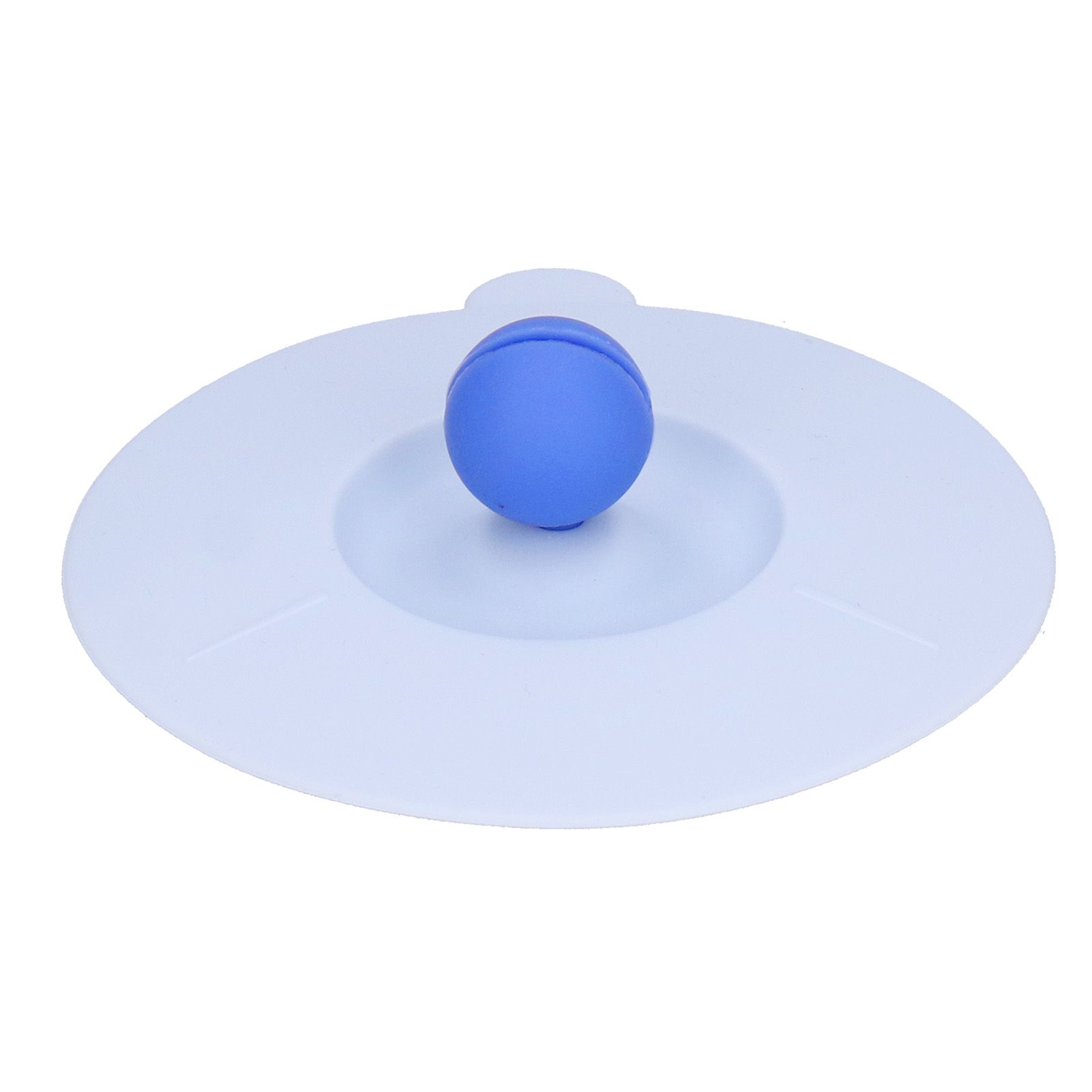 Dustproof Mug Covers Cartoon Silicone Cup Lid for Beverage Cup Sealing AccessoriesLight Blue β image 3