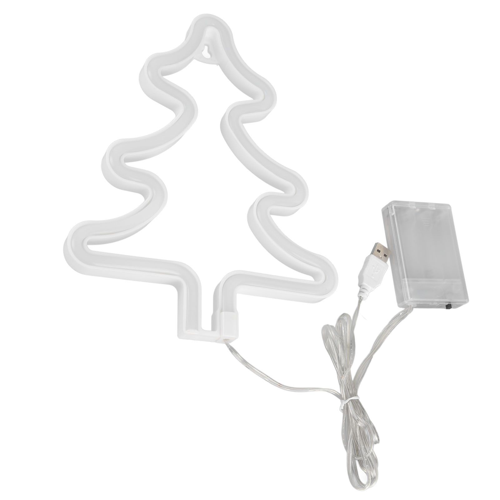 Led Light Sign Green Christmas Trees Safe Stable Unique Shape Wide Application Neon Light for Bedroom Bar Party — image 4