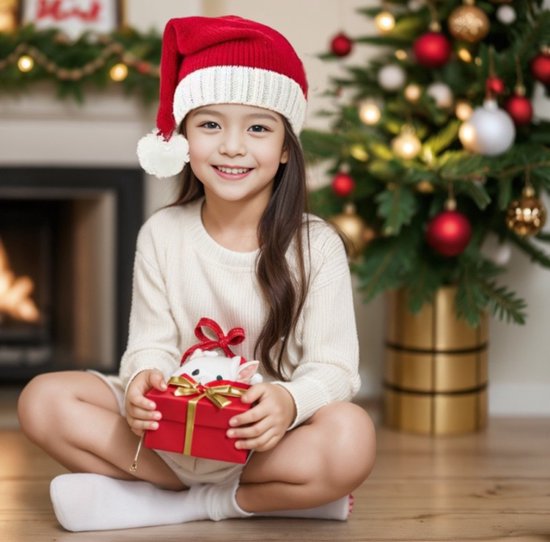 2 Santa Claus Hats - Baby Santa Claus Hats - Kids Santa Hats - Christmas Costumes - Santa Claus Hats - Kids Sizes — image 4