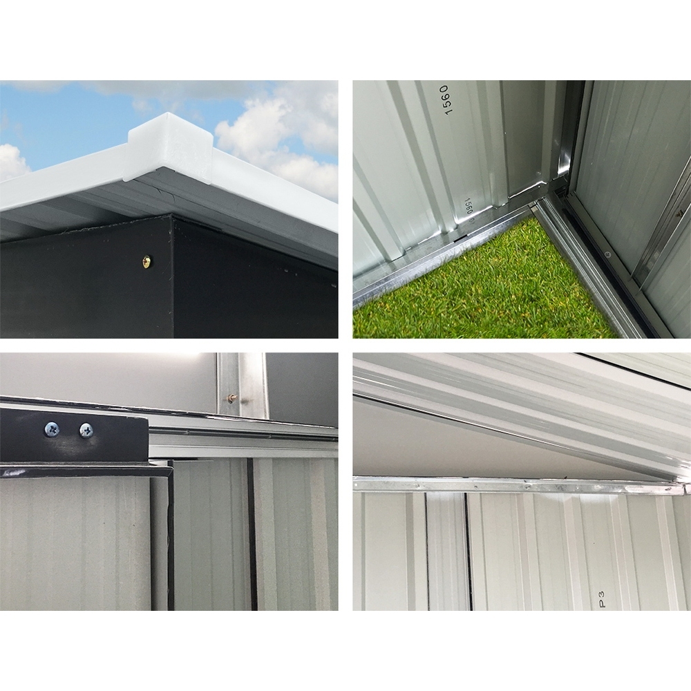 Giantz Garden Shed 1.62x0.86M Sheds Outdoor Storage Tool Workshop House Shelter Sliding Door — image 6