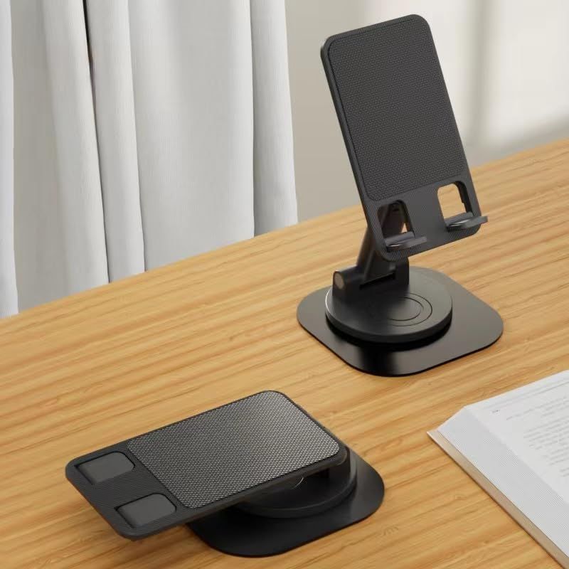 2pc Cell Phone Stand, Fully Foldable Phone Holder for Desk, Desktop Mobile Phone Cradle Dock Compatible — image 4