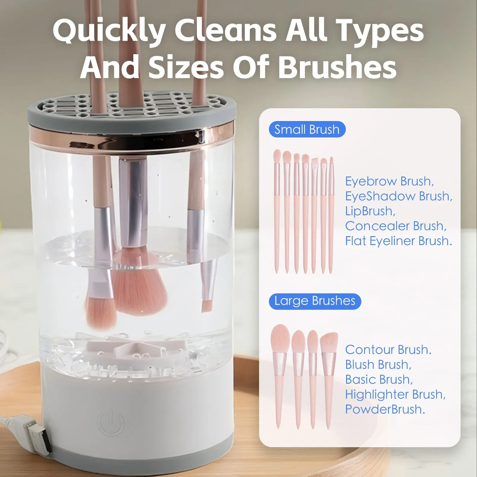 MAKEUP BRUSH CLEANING AND DRYING ALL-IN-ONE MACHINE โ image 4