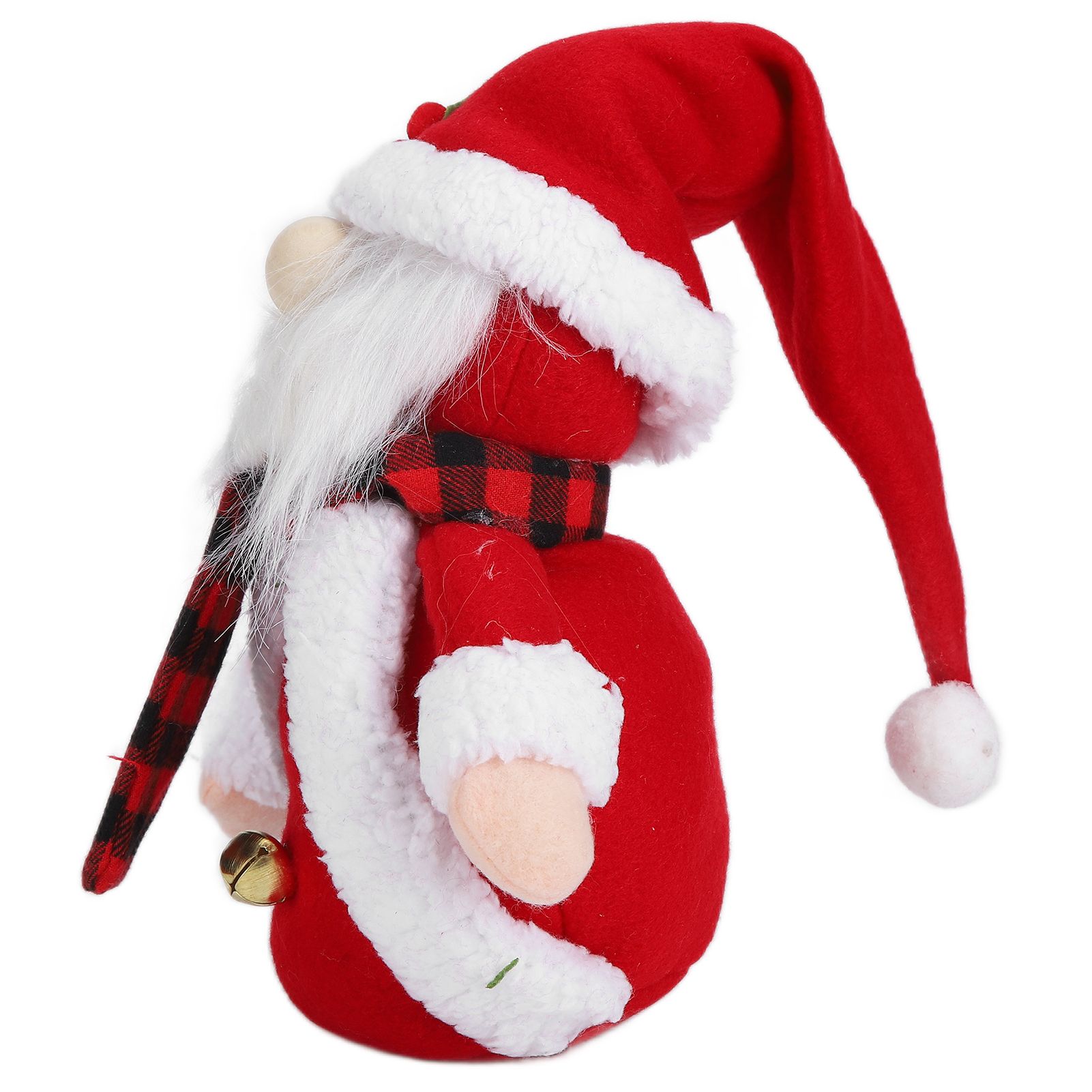 Christmas Decoration Ornaments with Hood Innovative Doll Toy for Home Festival DecorSanta Claus — image 3