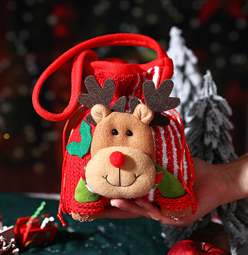 Christmas gift Festive Aussie Christmas Gift Bags: Cute Reindeer, Santa & Snowman Pouches for Xmas Treats & Gifting（Snowman） — image 4