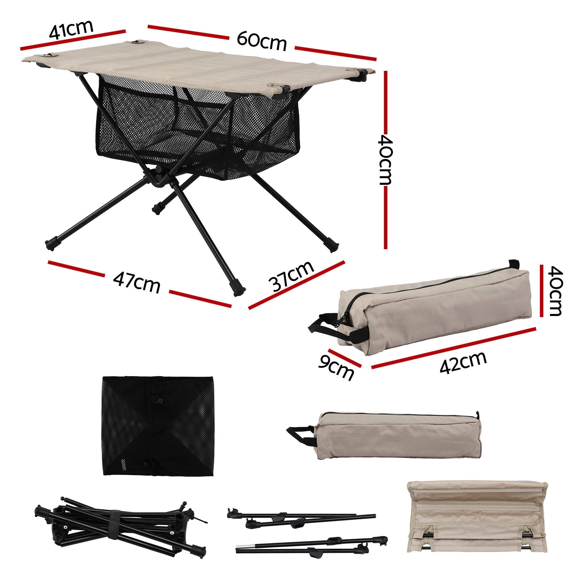 Weisshorn Folding Camping Table Portable Picnic Desk Camp Furniture โ image 2