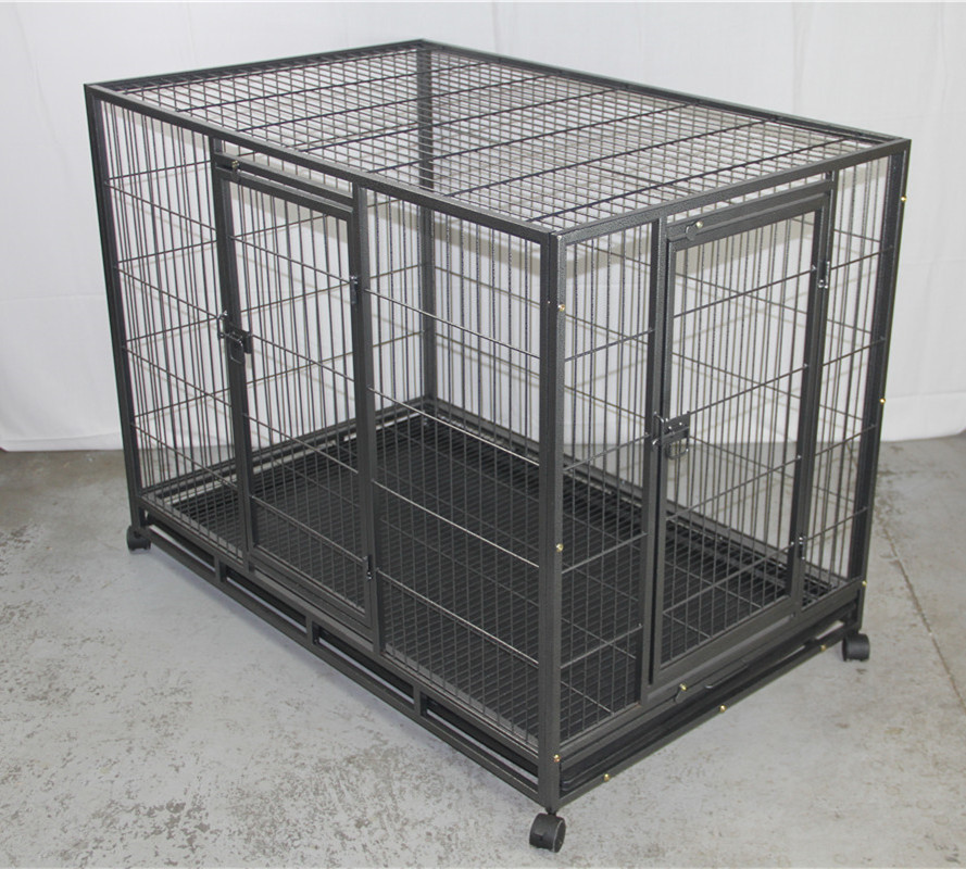 YES4PETS XL Pet Dog Cat Cage Metal Crate Kennel Portable Puppy Cat Rabbit House — image 3