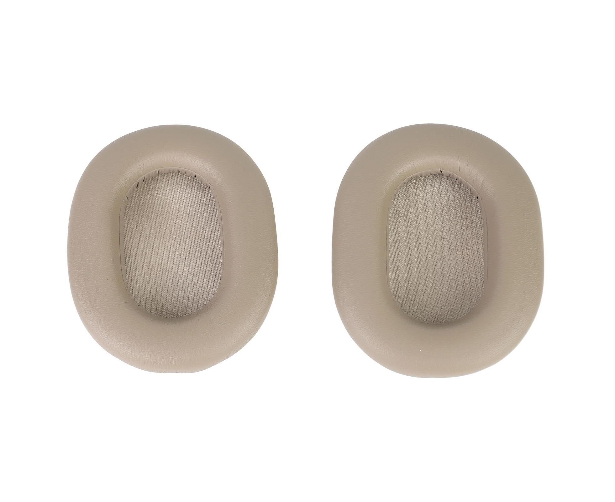 Headphone Ear Pads Protein Leather Noise Insulation Memory Foam Sponge Cushions for WH 1000XM5 Wireless Headset Platinum Silver — image 4
