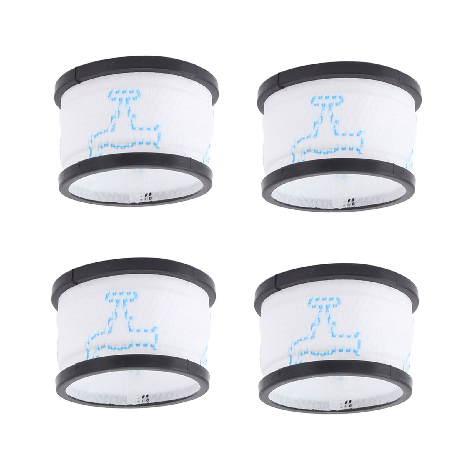 4pcs Vacuum Cleaner Replacement Filter Vacuum Cleaner Accessories Filters For INSE S600 S6P S6 Vacuum Cleaner Parts White — image 3