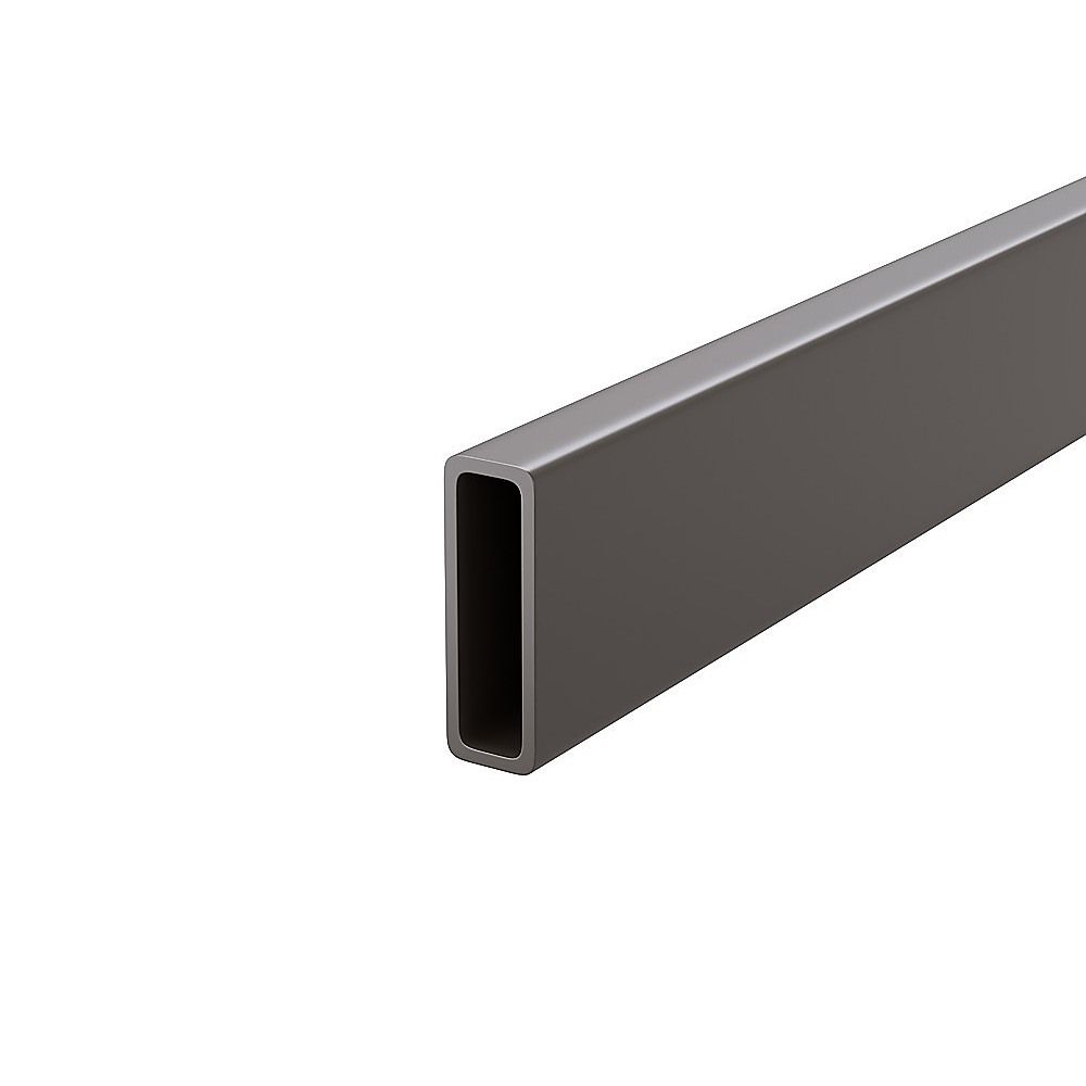 Frameless Glass Sliding Shower Door Hardware Rail Set Gunmetal — image 4