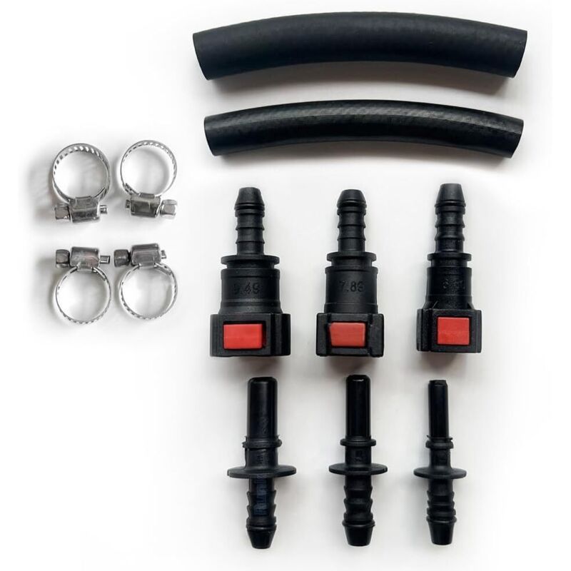 Fuel Pressure Test Kit Truck, Motorcycle Kit for Car Pressure Tester Fuel Pressure Gauge Fuel Injection Pump โ image 4