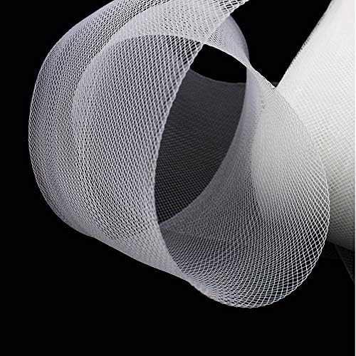 2 inch Wide Polyester White Horsehair Braid, Selling Per Roll/ 50 Yards — image 4