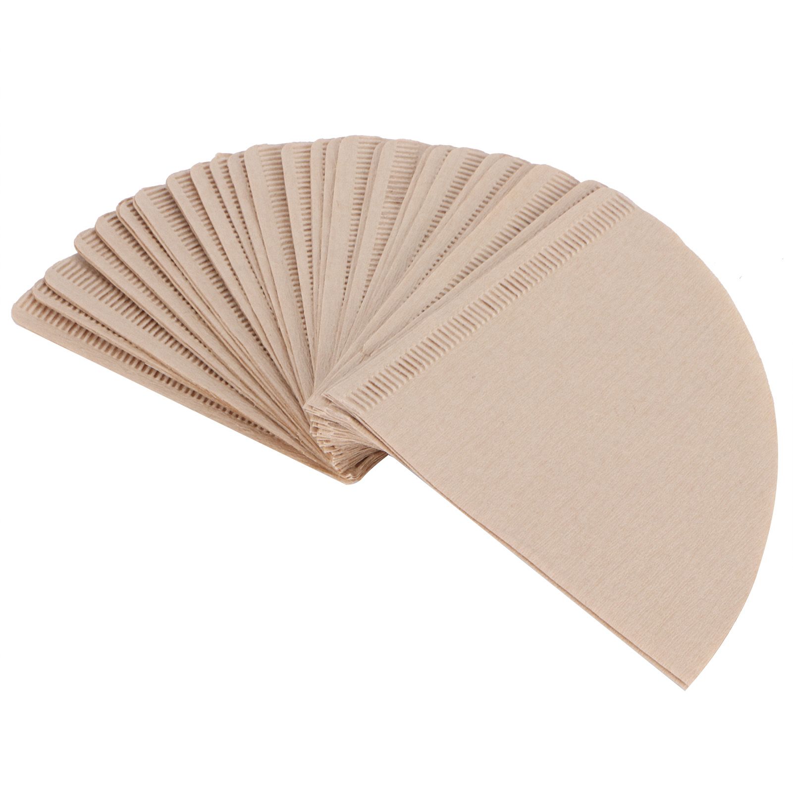 100Pcs Coffee Filter Paper Cone Shaped Disposable Coffer Filters Accessory 14x10cm โ image 4