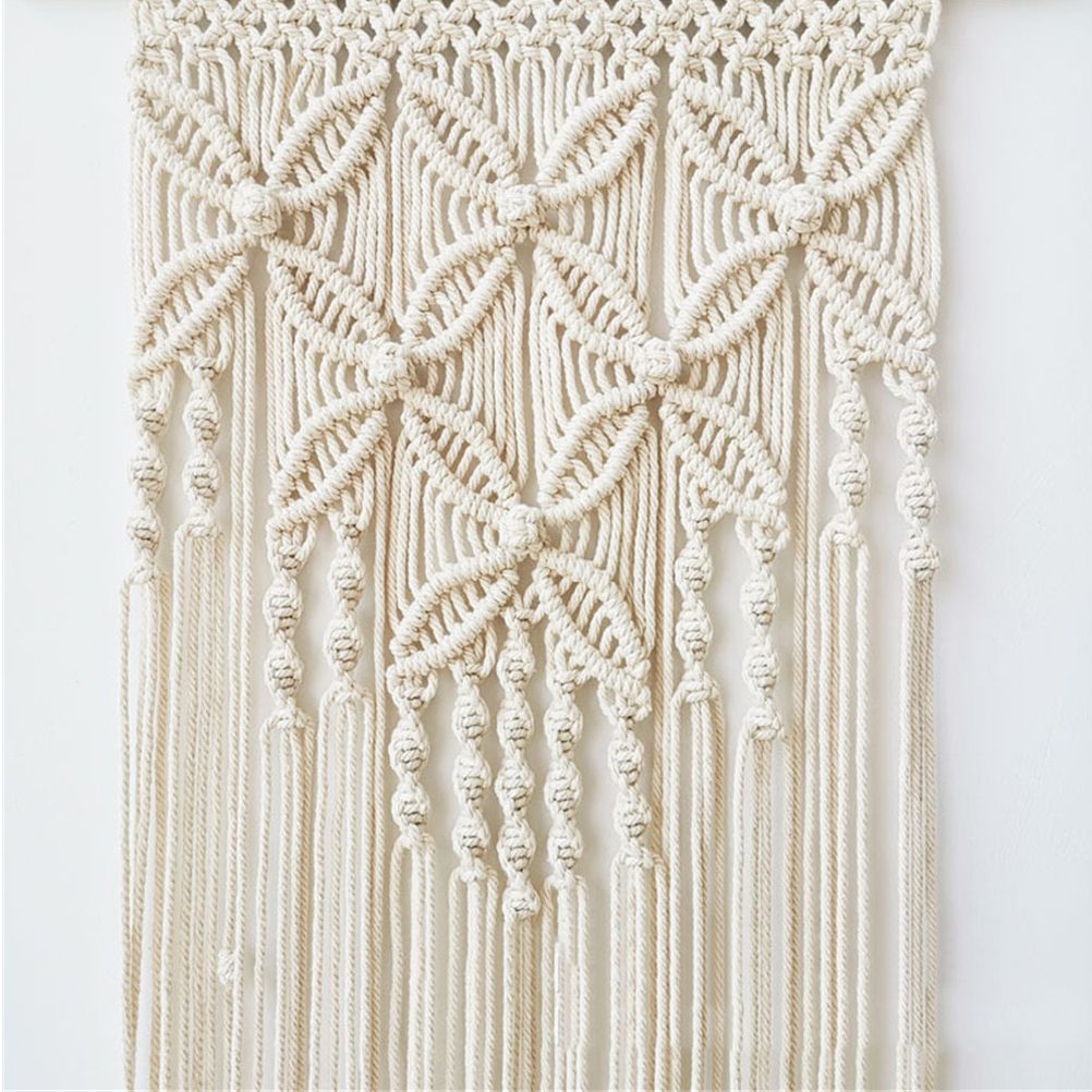 Woven Boho Wall Hanging Tapestry Bohemian Home Art Decor Apartment Dorm Room Decoration โ image 3