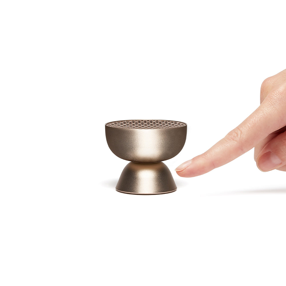 Lexon Tamo Infinitely Pairable Bluetooth Speaker - Gold — image 3