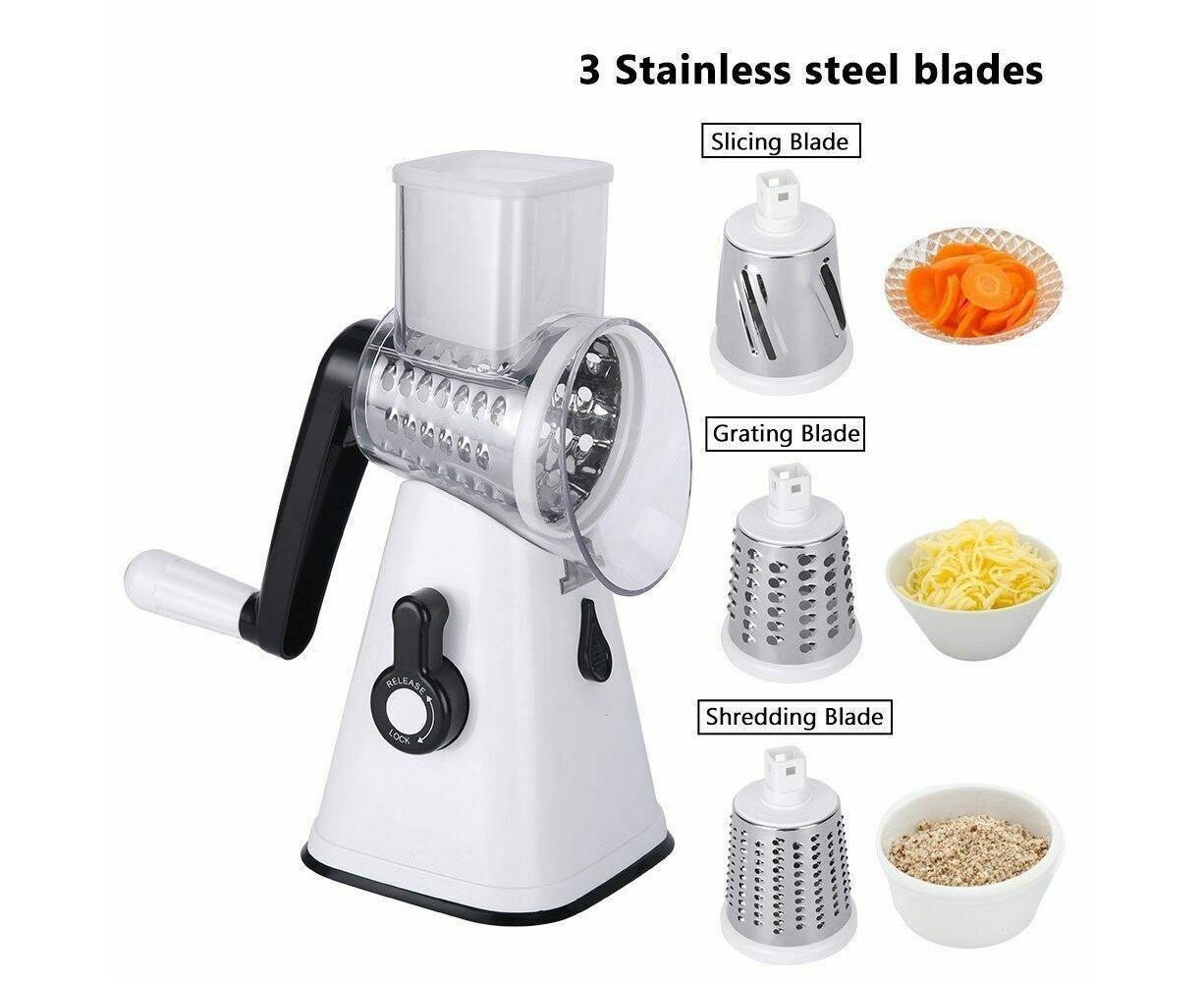 3-in-1 Vegetable Slicer Shredder Grater for Potato Onion Cucumber Carrot Chopper โ image 3