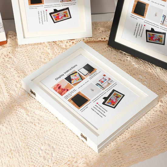 Interchangeable frame - children's drawing - Interchangeable frame A4 - Children's artwork - children's drawings interchangeable frame - Photo frame Poster — image 6