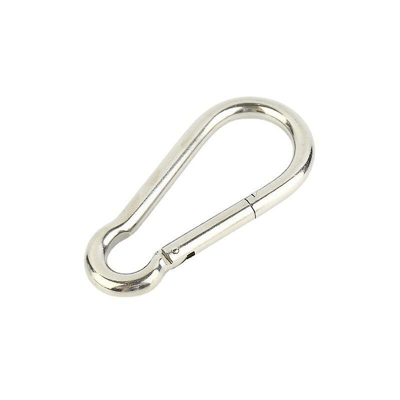 4 pcs Heavy Duty Carabiner Hooks For Sports, Locking Dogs, Hammock Swing, 304 Stainless Steel, 8Mm Thickness — image 4