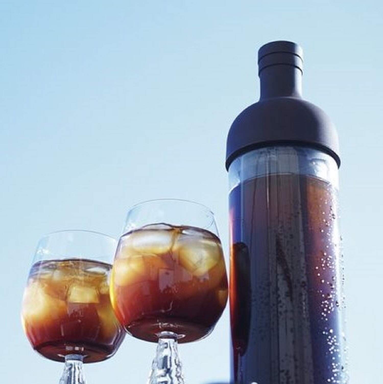 Cold Brew Coffee Bottle in Brown – 650ml Glass Infuser for Coffee, Tea & Cold Drinks | Ideal for Home, Office & Outdoor Use — image 5