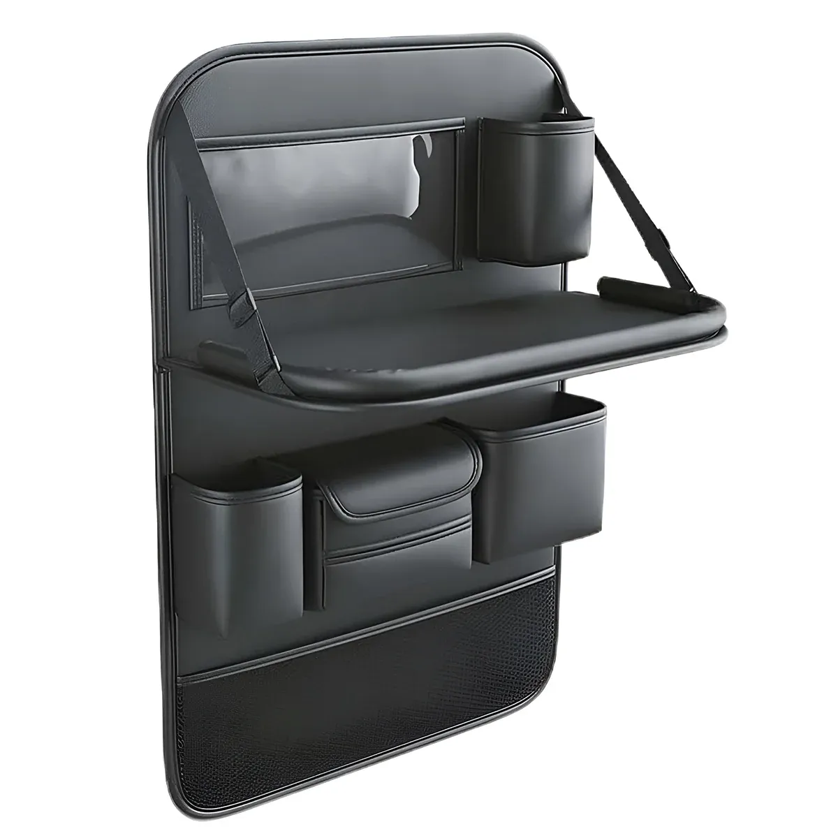 Backrest Storage Organizer Bag with Foldable Table for Vehicle Travel and Daily Use β image 2