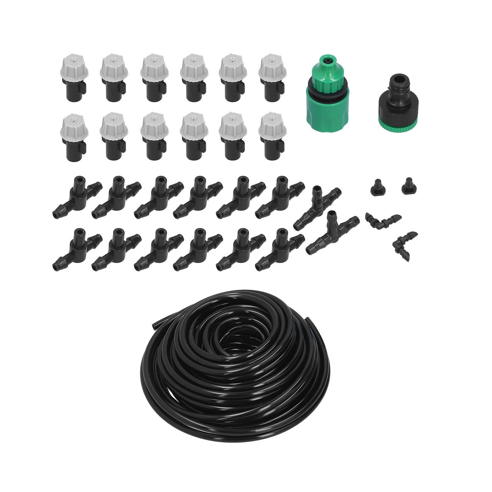 Irrigation Kit 10m Hose Watering Sprinkler Punch Free Automatic Atomizing Nozzle Garden Irrigation Set โ image 2