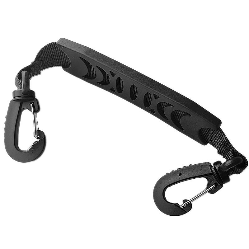 Roller Skate Shoe Lifter Hanging Hand Buckle Shoelace Buckle Skate Shoe Carrier for Carrying Skate Shoes Black