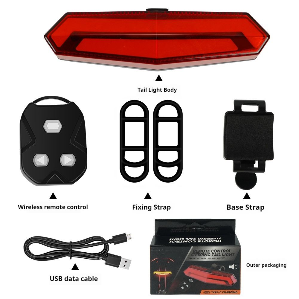 Rear Bike Light Powerful & Rechargeable - Waterproof, Multiple Modes, Quick Release Mounts, Bicycle Lights โ image 2