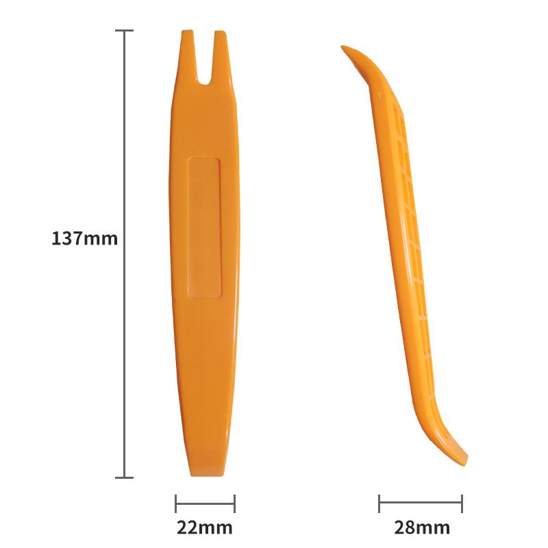 Auto Door Clip Panel Trim Removal Tool Kits Thick Plastic Car Tools for Car Dash Radio Audio Installer Pry Tool with Paper Box — image 3