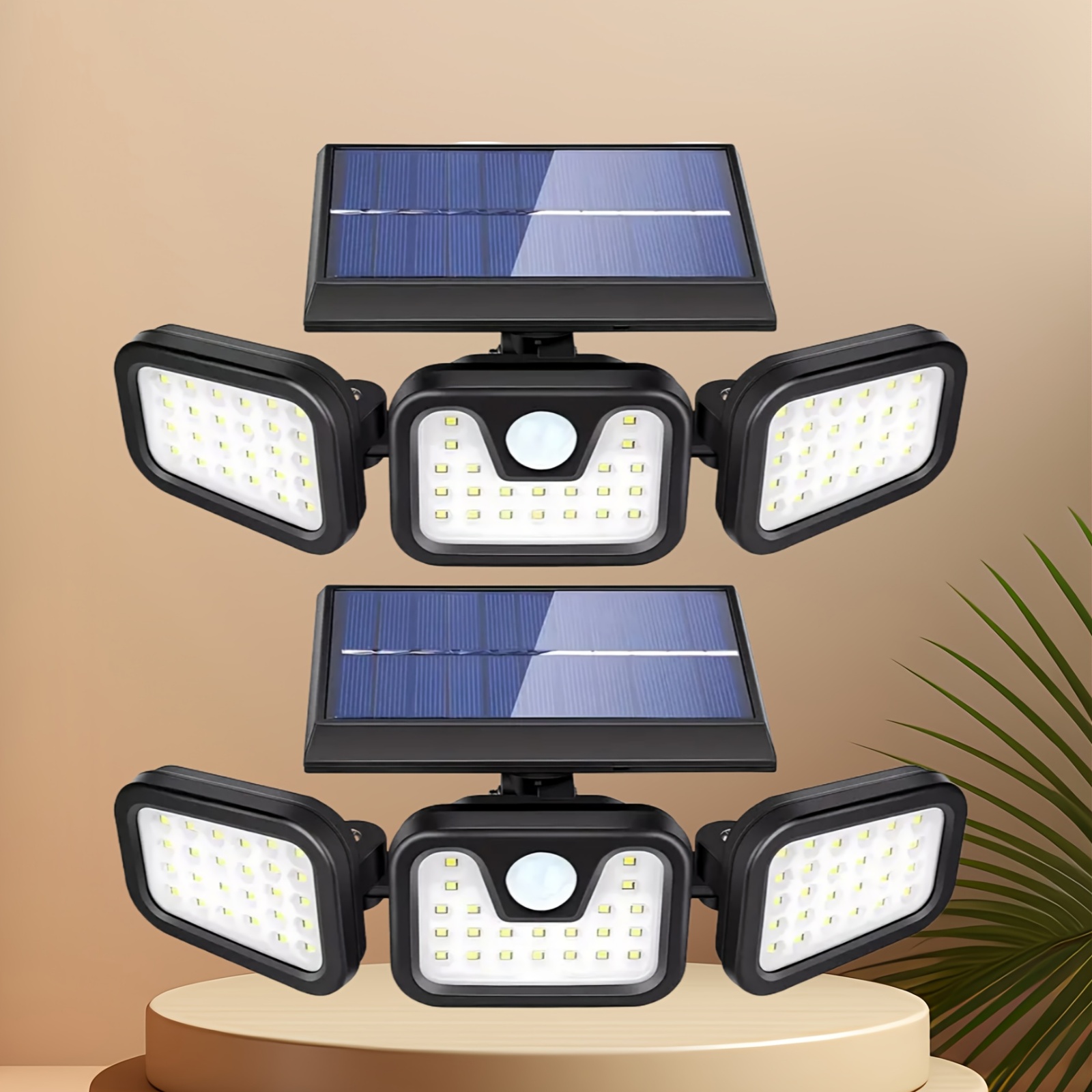 74 LED Solar Motion Sensor Light, 3 Brightness Modes Outdoor Wall Light, Suitable for Front Door, Yard, Garage, Patio — image 6