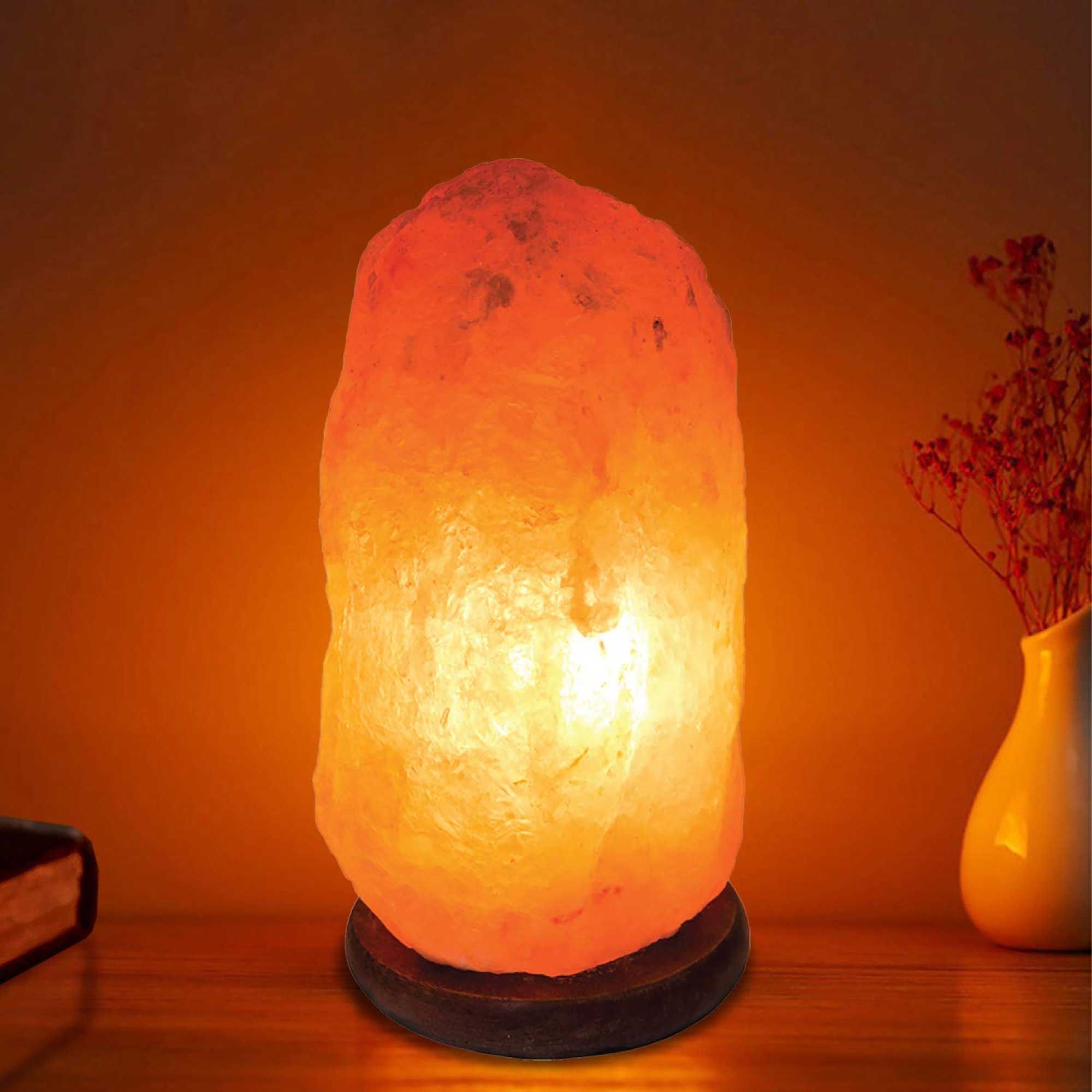 Orku 3-5 Kgs Himalayan Pink Salt Lamp - Large Natural Rock Night Light — image 2