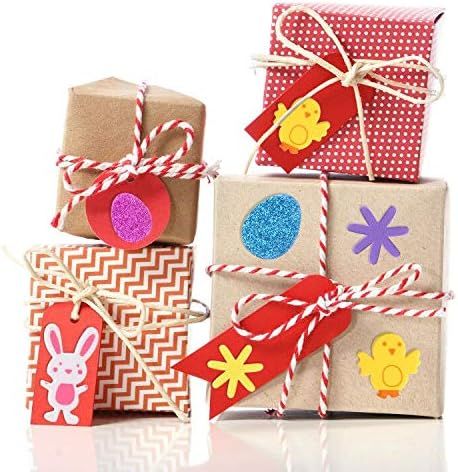 200 Pcs Easter Foam Stickers Animal Shape Self Adhesive Easter Stickers Glitter Egg Stickers for Easter Day Party Crafts Home Decoration โ image 4
