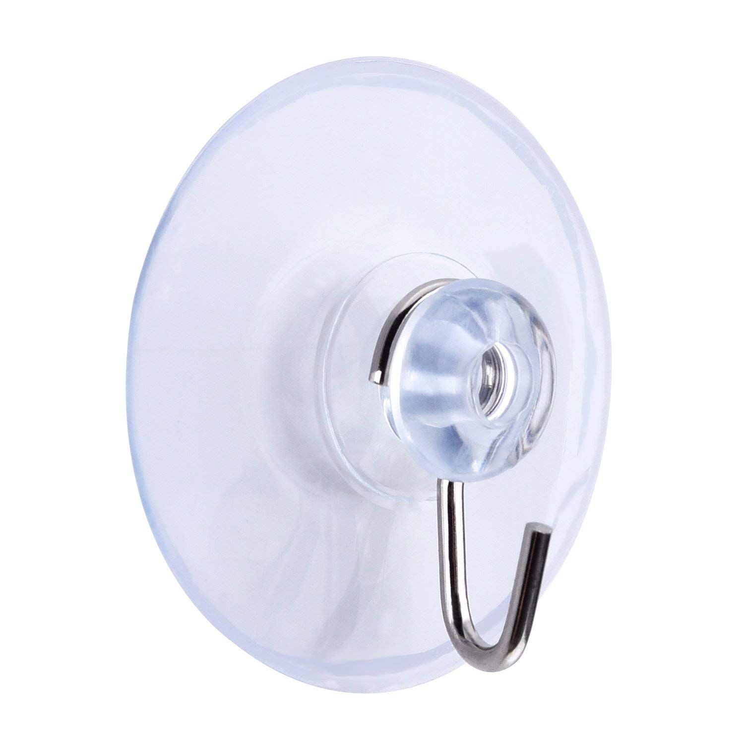 24 Pieces Suction Cup Hooks 45 mm Wall Hooks, Home Kitchen Bathroom Wall Window Towel Robe Hangers, Utility Hooks Hangers โ image 3
