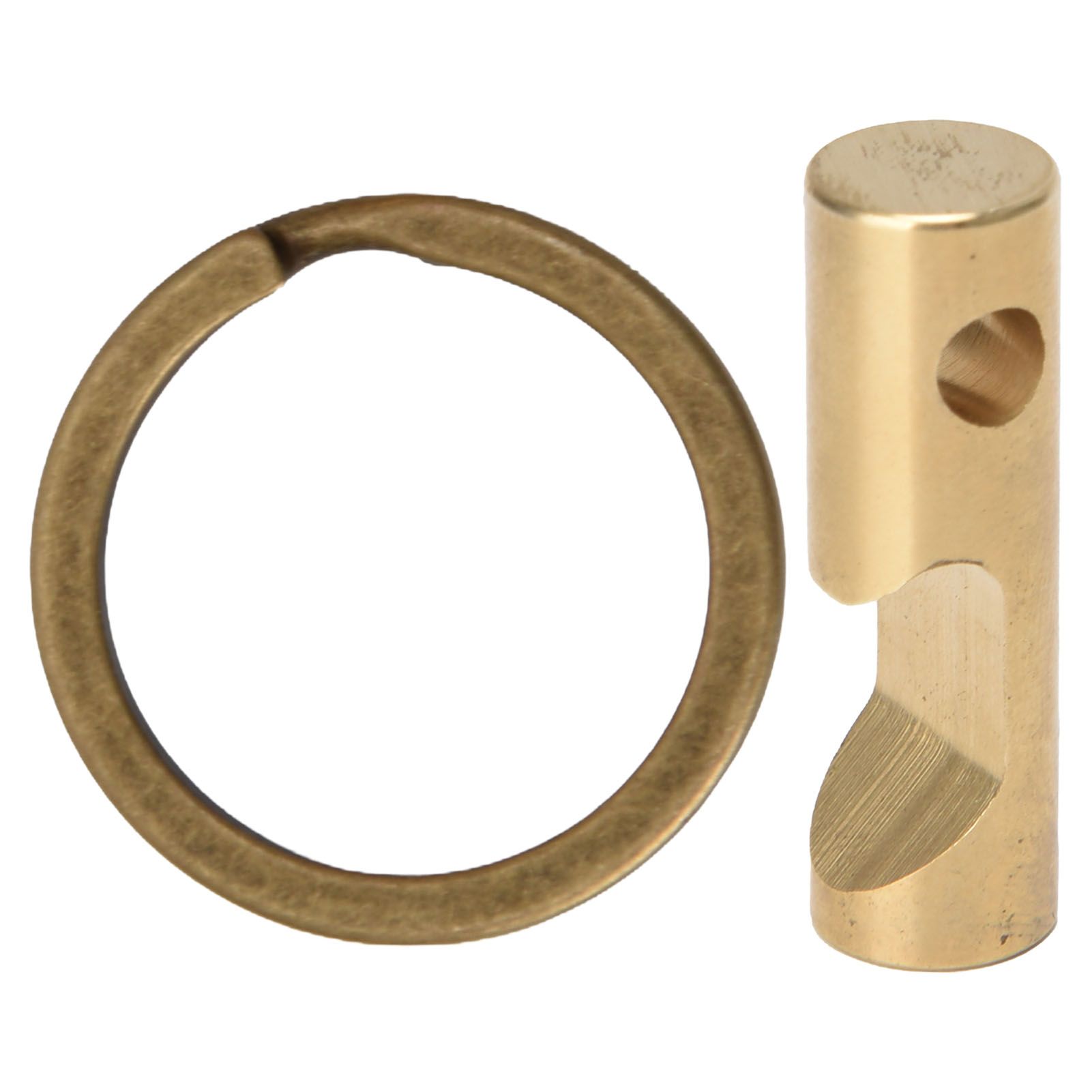 2 in 1 Metal Bottle Opener with Key Ring Beer Bar Tool Key Chain Keys Holder Portable Bottle Can Opener โ image 2