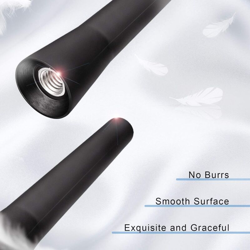 Autoparts Universal 65Mm Short Car Antenna Modified Carbon Fiber Style Black — image 3