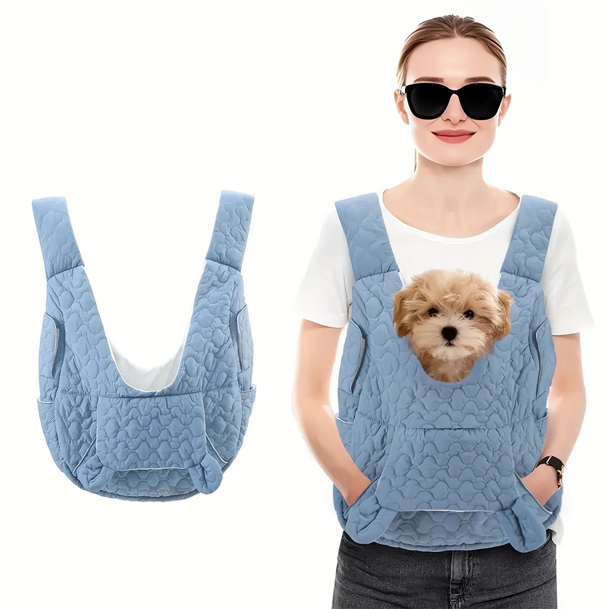 pet carrier vest -Blue — image 3