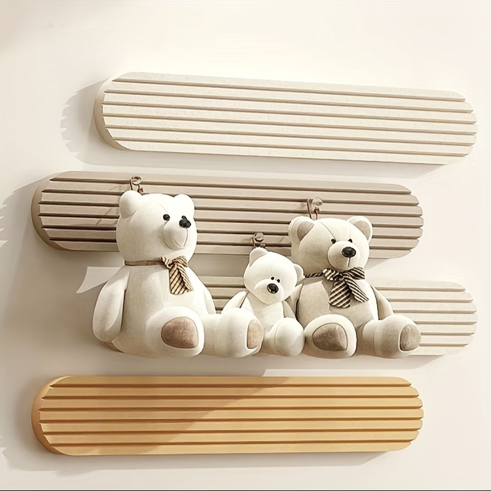 4pcs Self-Adhesive Felt Board Wall Stickers for Bedroom, Office & Home Decor, Soft Bulletin Boards That Won't Damage Walls White+Blue with Adhesive & — image 5