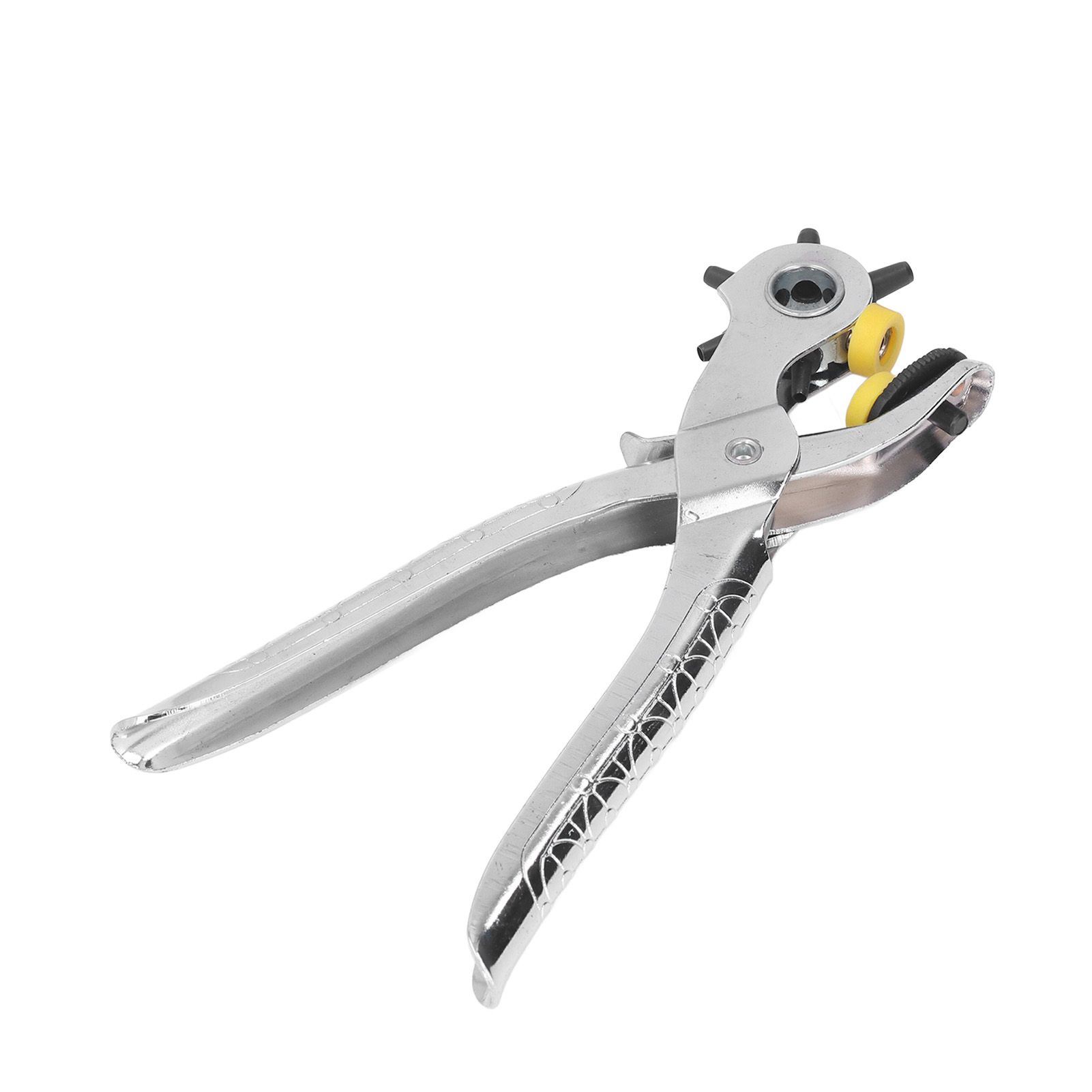 8in Belt Hole Puncher Stainless Steel Sturdy Durable Ergonomic Design Effort Saving Heat Treatment Leather Hole Punch — image 6