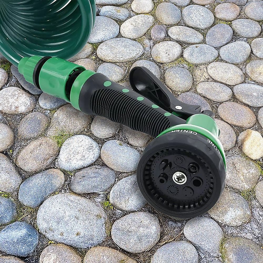 30M Garden Hose Heavy-Duty Coiled Spiral Car Washing Cleaning Water Hose Garden โ image 6