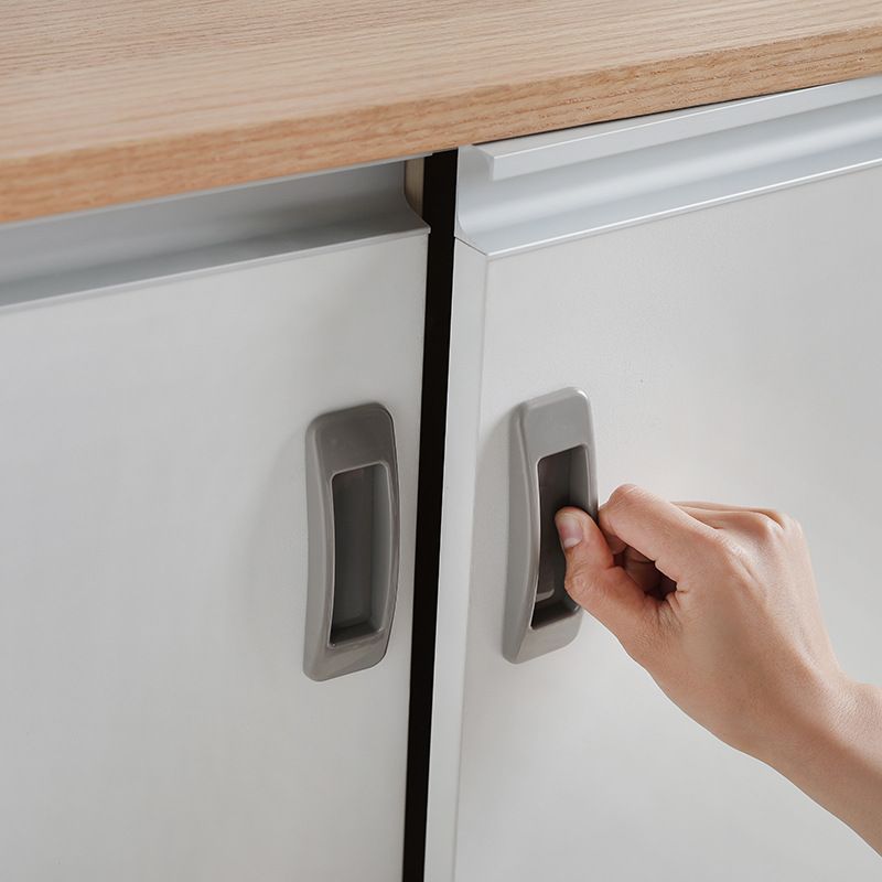 1 Sets Bathroom Door Kitchen Cabinet Door Handles Gate Handle Cupboard Flush Pocket Door Handles Cabinet Handles Window Auxiliary โ image 3