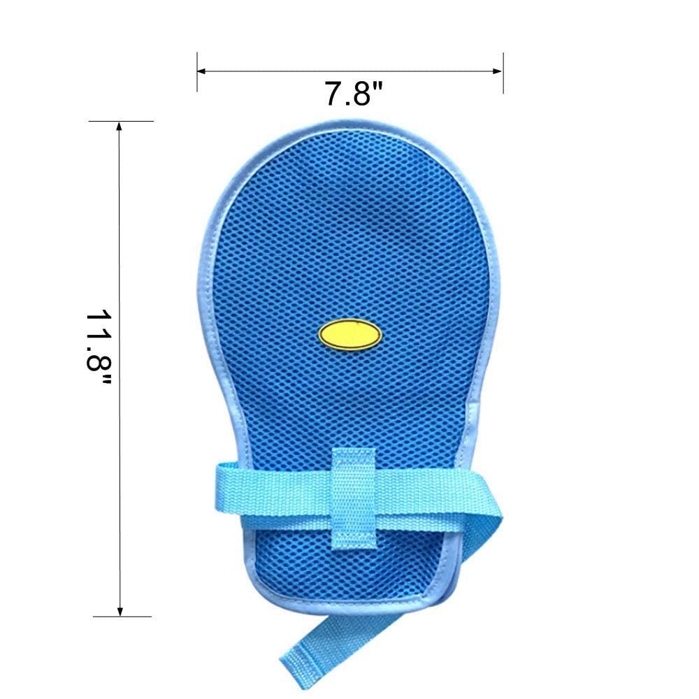 Dementia Restraint Gloves - 2PCS, Blue, Unisex, Protective Glove Medical Gloves restraints mitts protector safety mitt safety โ image 3