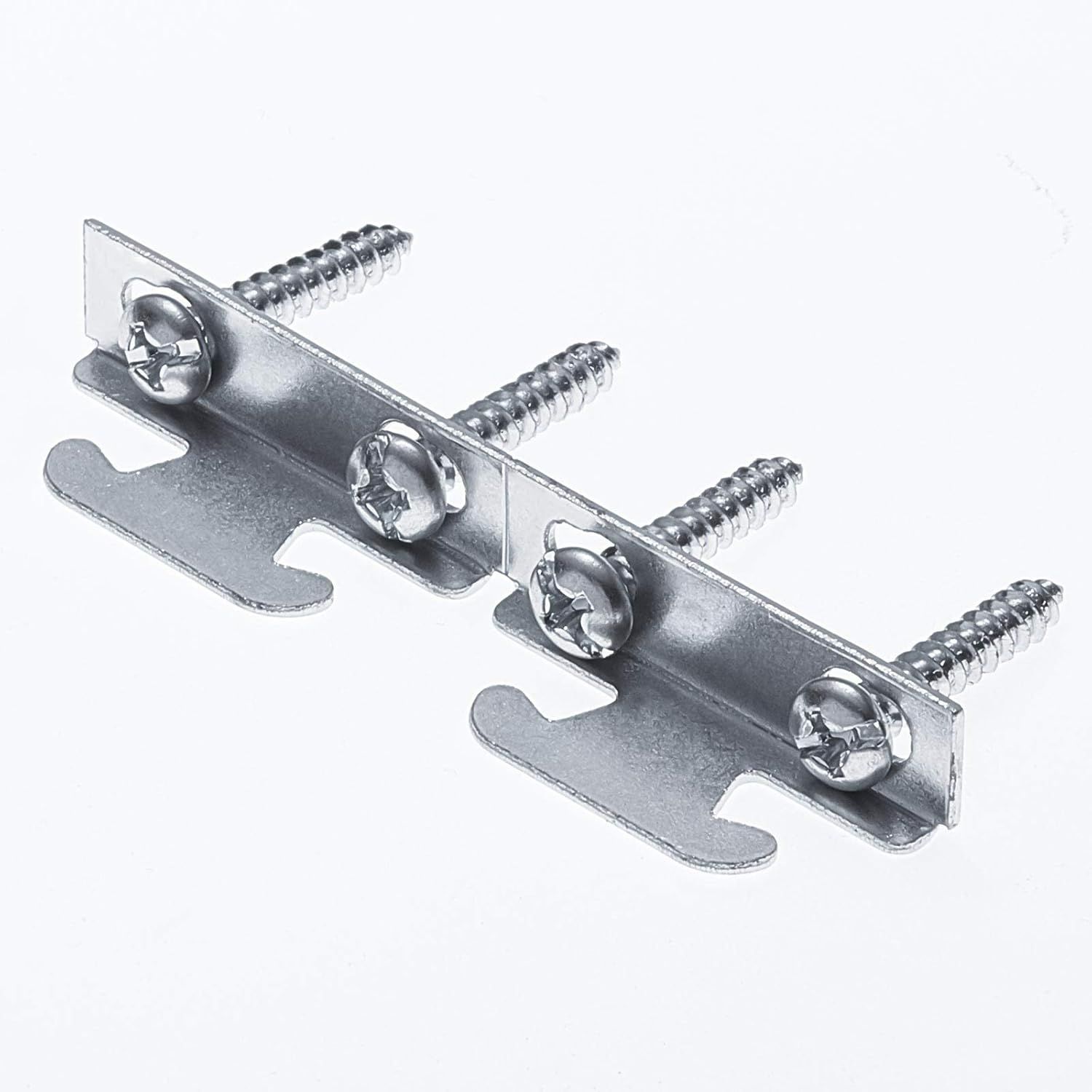 Curtain Rod Brackets & Hooks Accessories - Adjustable Sets with Screws & Support Hangers or Home & Kitchen (10 Sets) — image 4