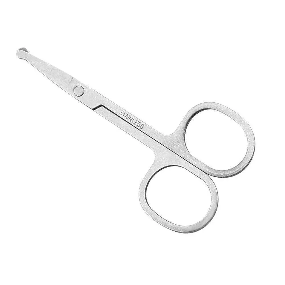 Korean Made Nose Hair Remover Stainless Steel Scissors Trimmer Precision Clipper โ image 2